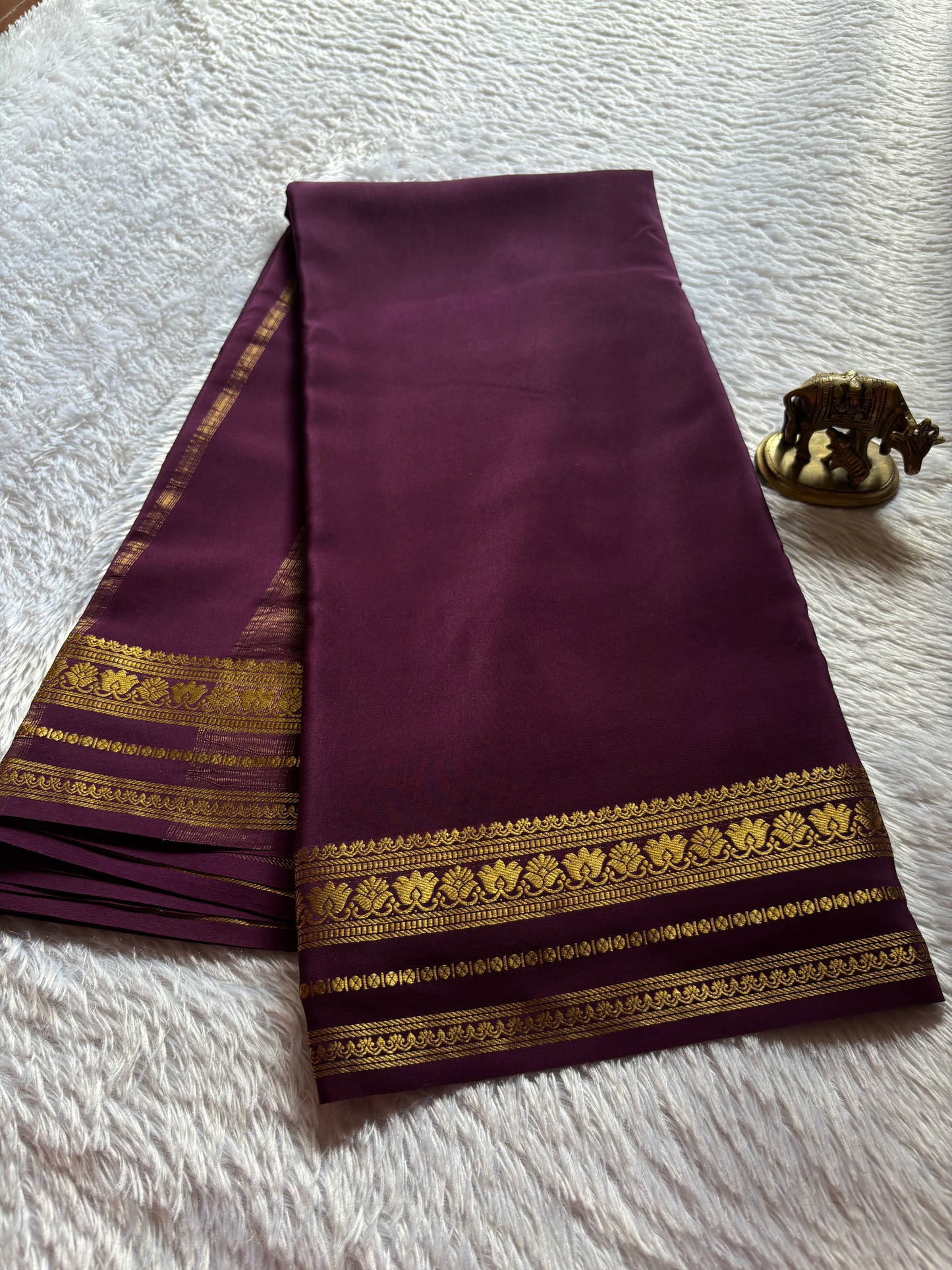 Padmaja : Solid Deep plum