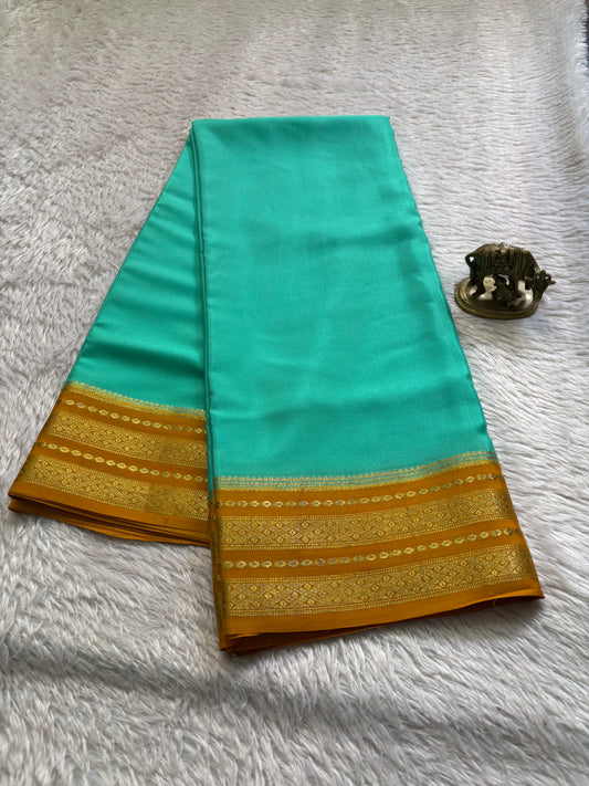 Sumana (2D) : Turquoise-golden yellow
