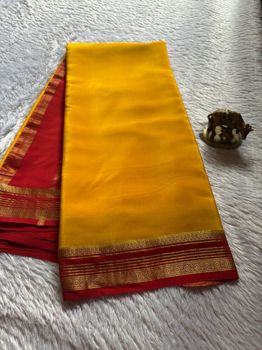 Bhoomi (2D) : Golden yellow-red