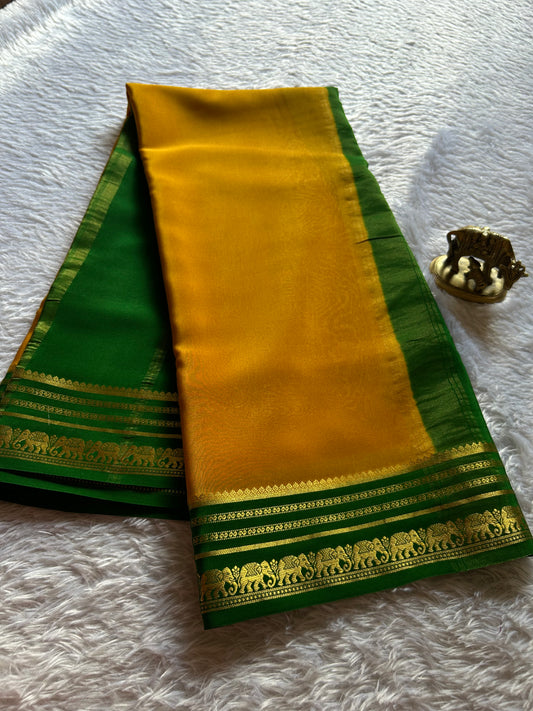 Eshwari (2D) : Golden yellow-green