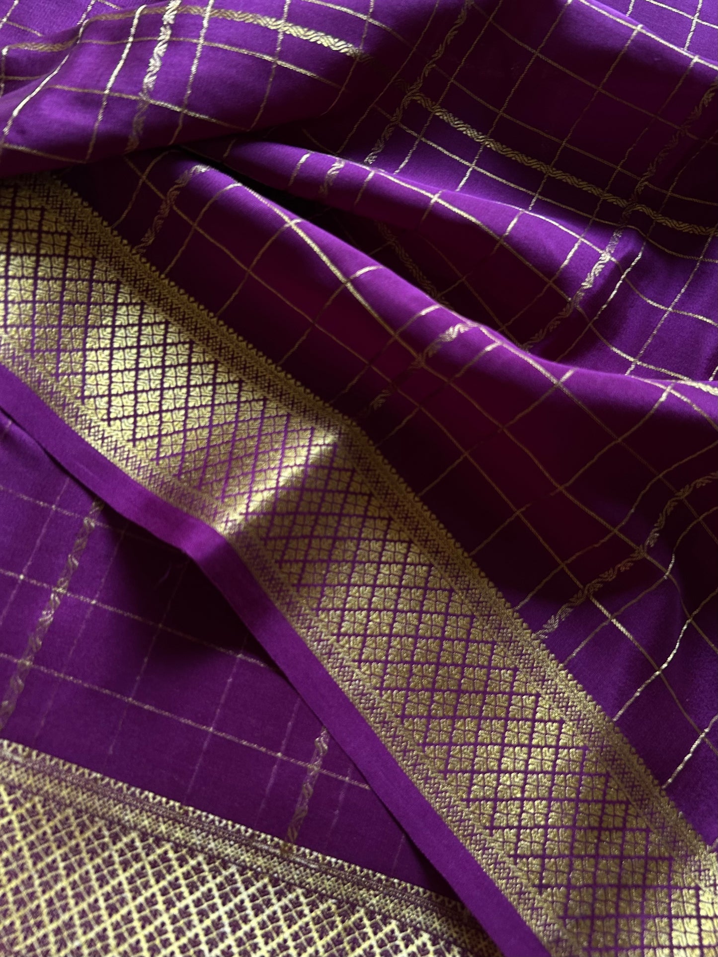 Sushma : Solid Purple