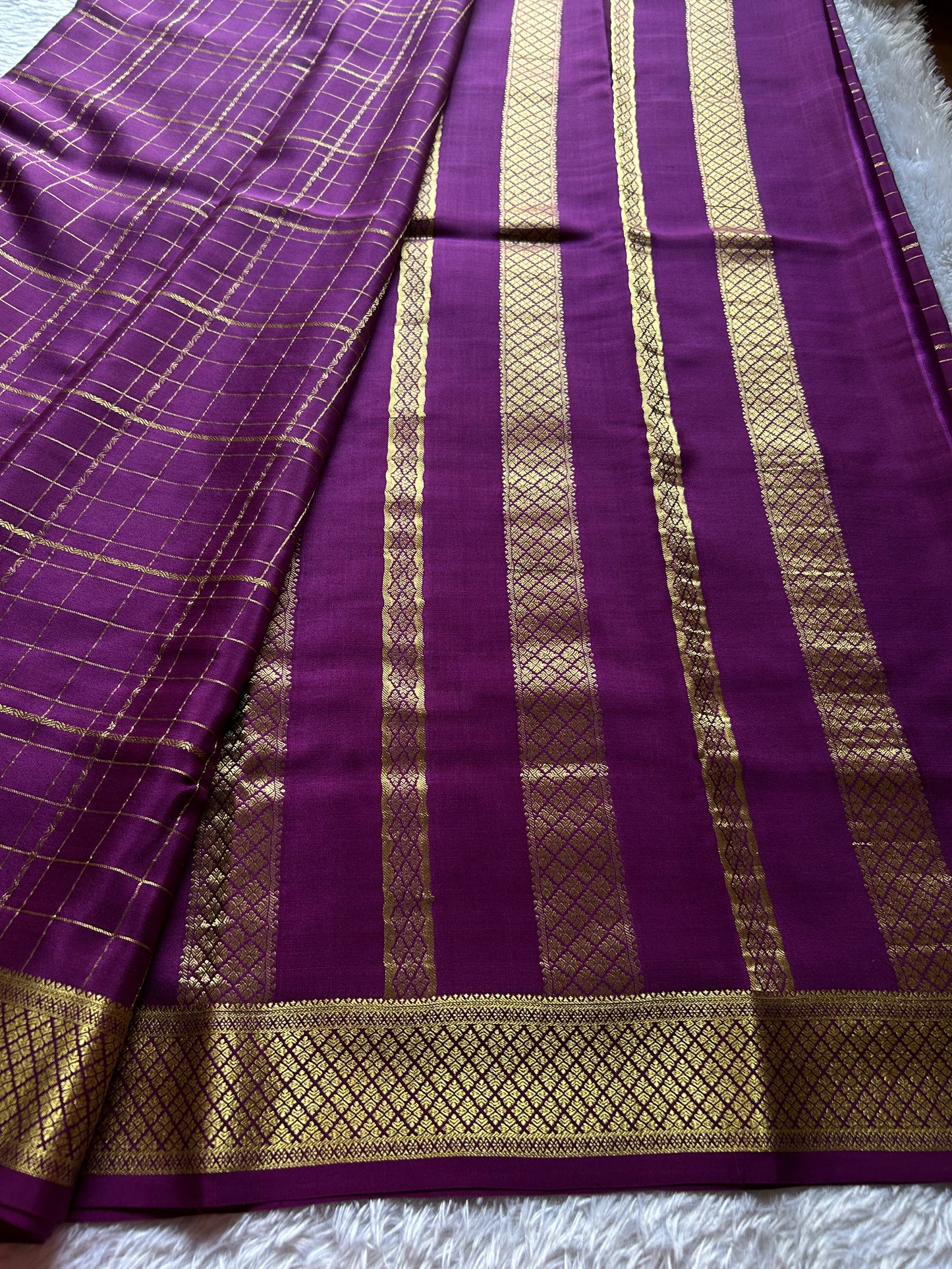 Sushma : Solid Purple
