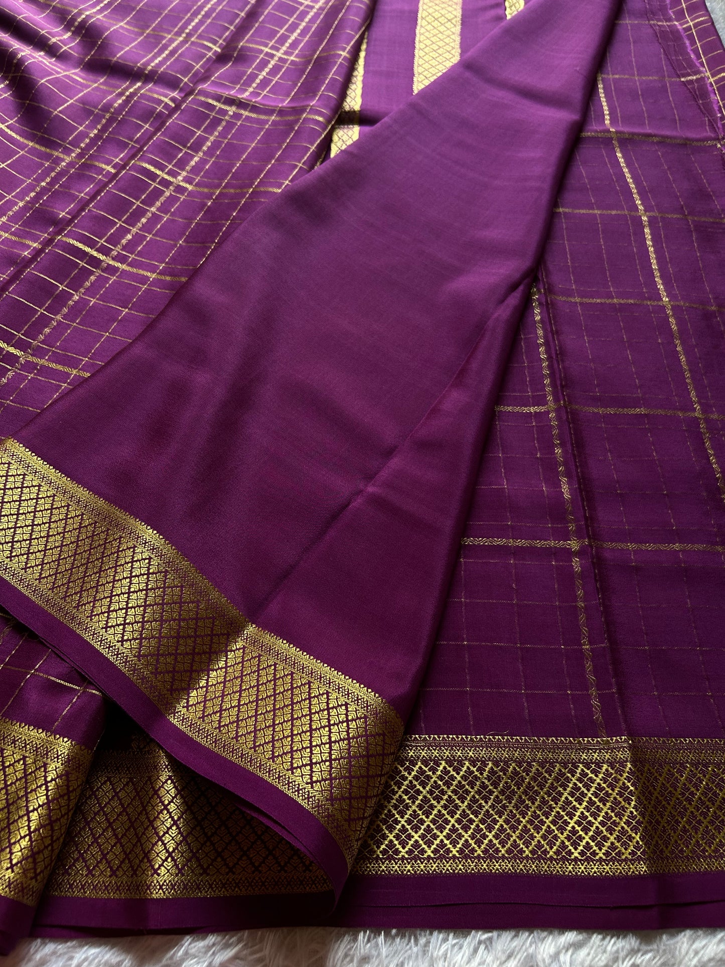 Sushma : Solid Purple