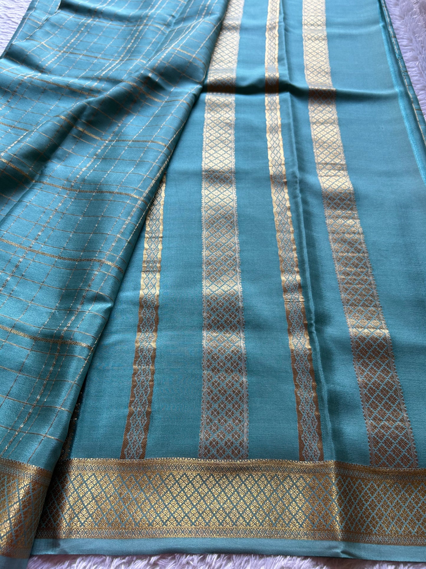 Sushma : Solid Sky blue