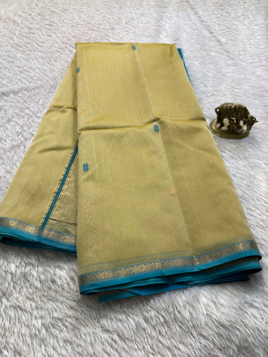 MCS103 (2D) : Light beige-ananda blue