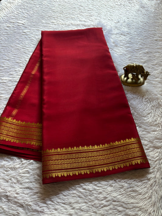 Komala : Solid Dark Red