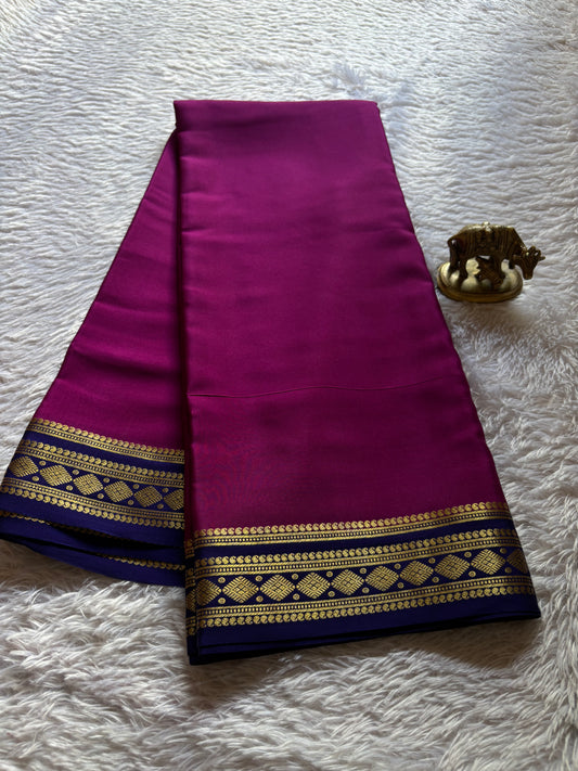 Saanvi (2D) : Dark magenta-navy blue