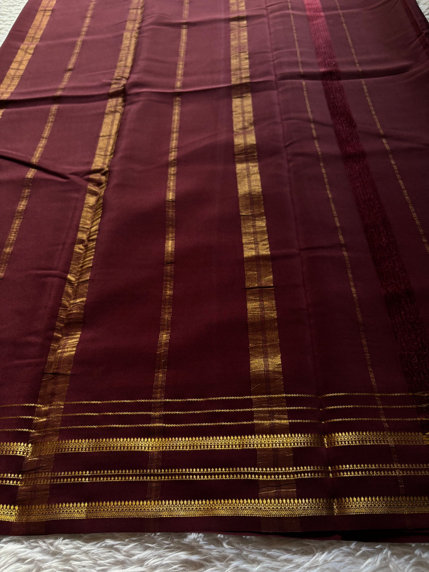 Tanuja : Solid Chocolate brown