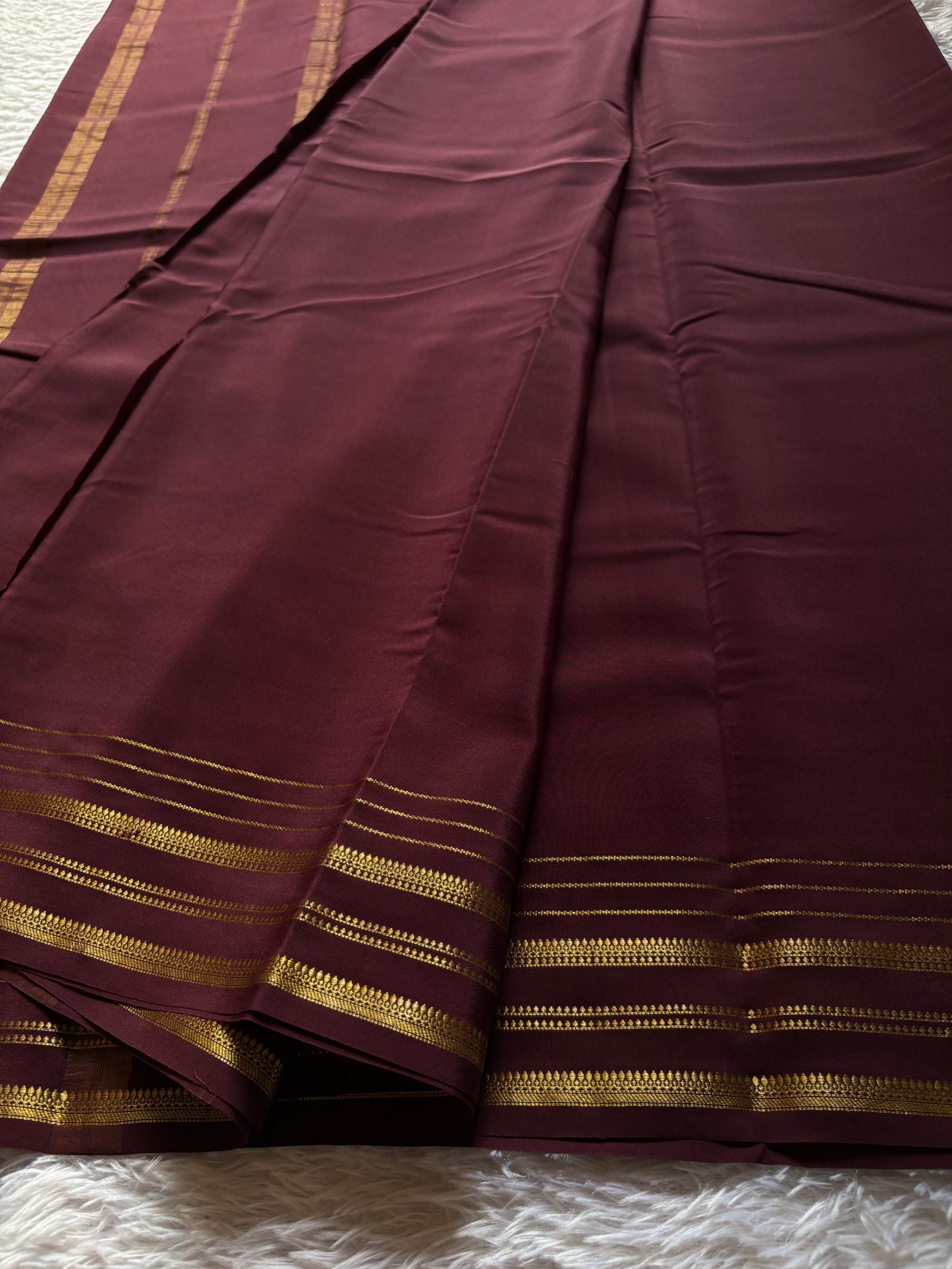 Tanuja : Solid Chocolate brown