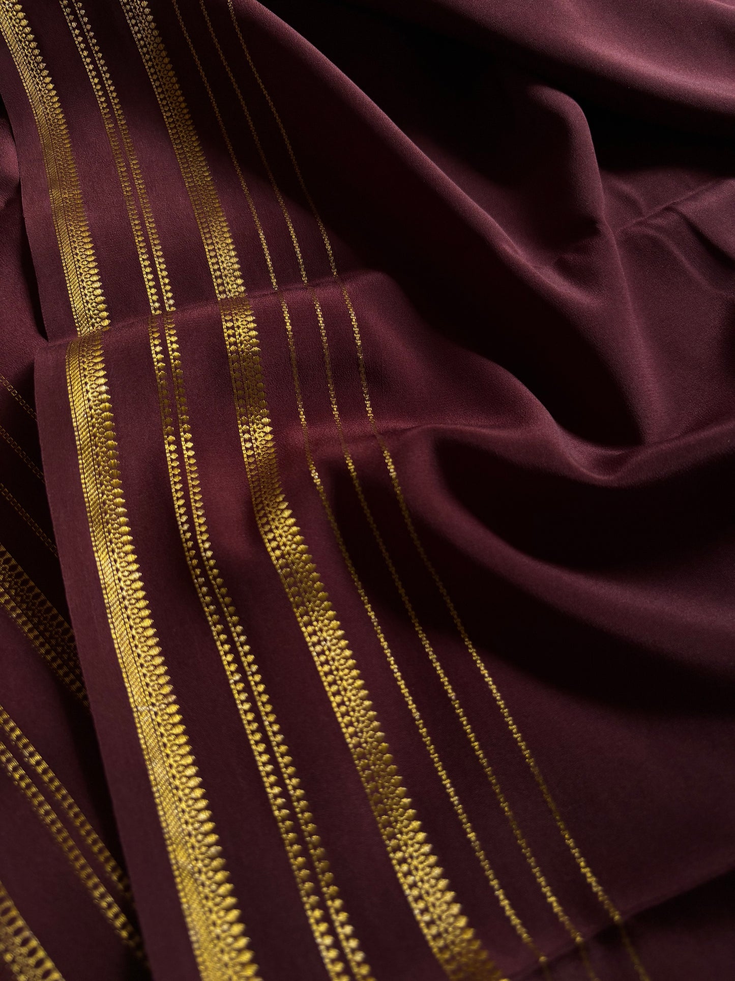 Tanuja : Solid Chocolate brown