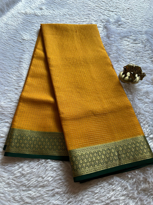 Srimathi (2D) : Yellow-bottle green