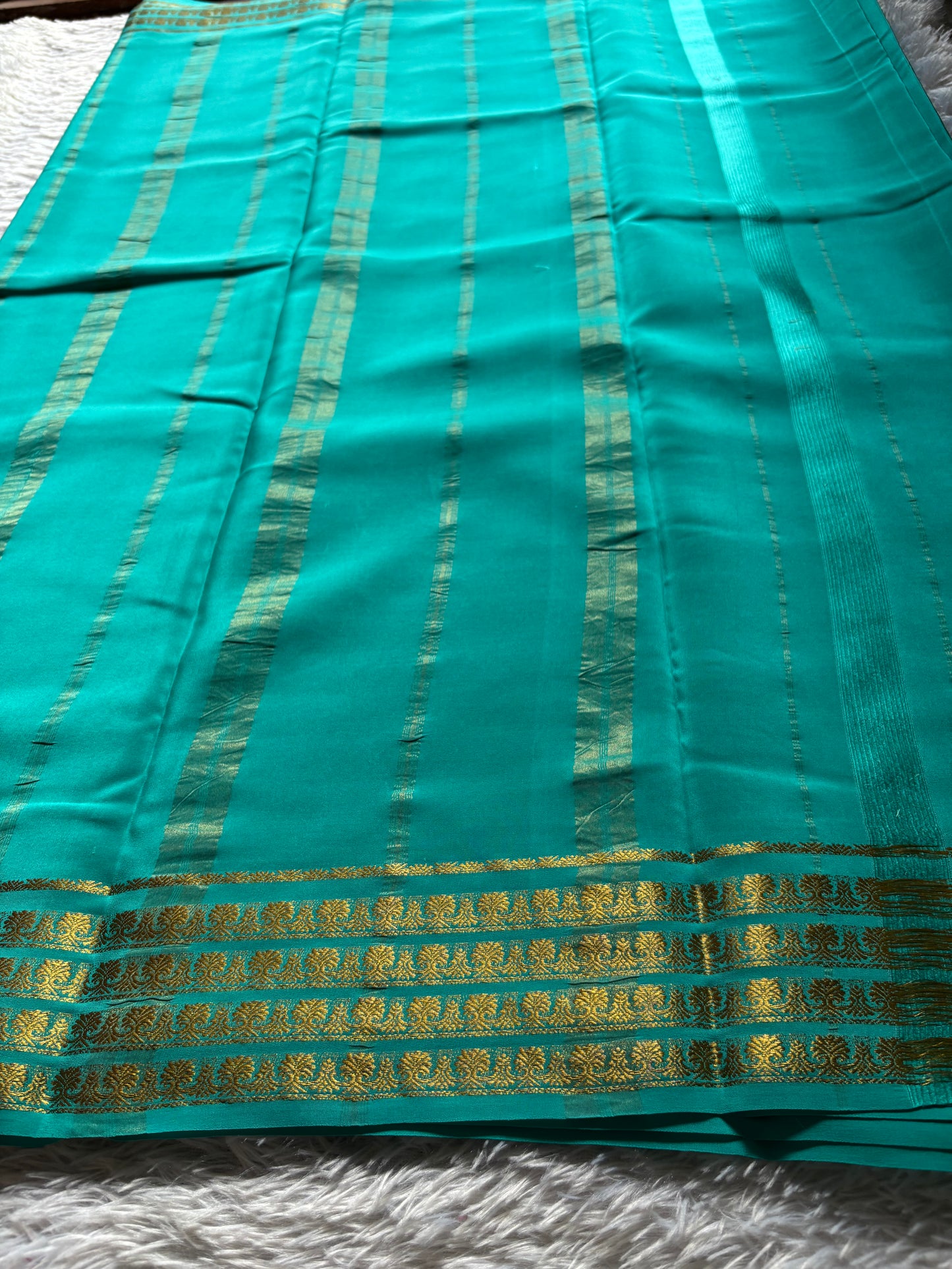 Mohana : Solid Sea green