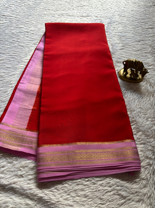 Shailaja (2D) : Red-baby pink