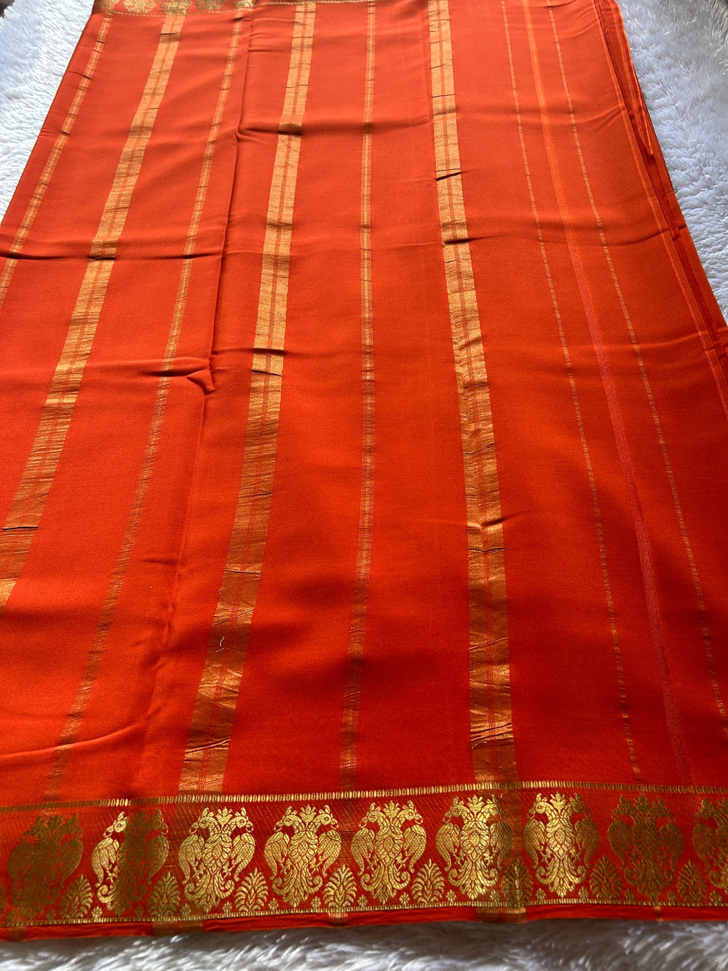 Veera : Solid Dark Orange