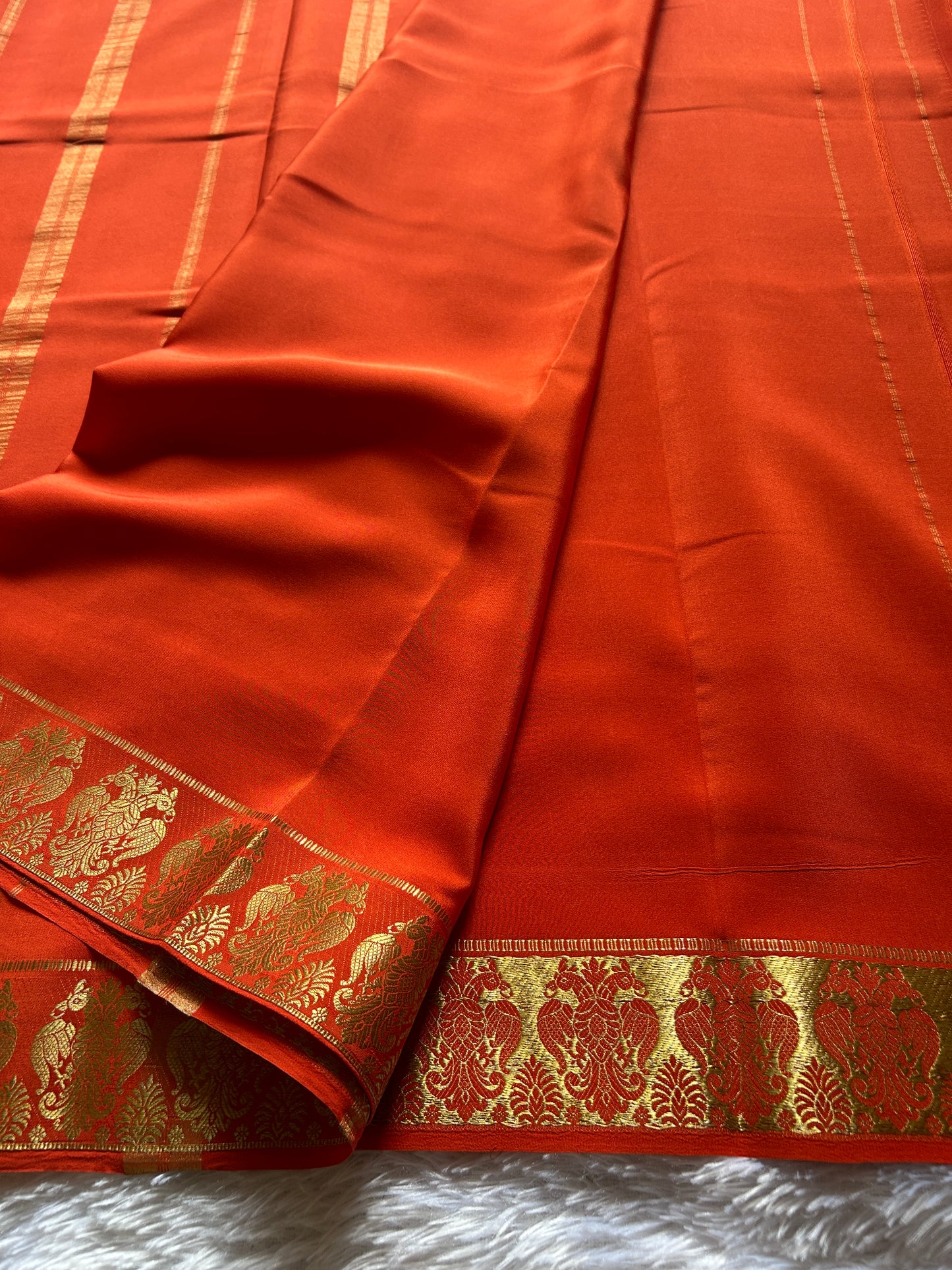 Veera : Solid Dark Orange