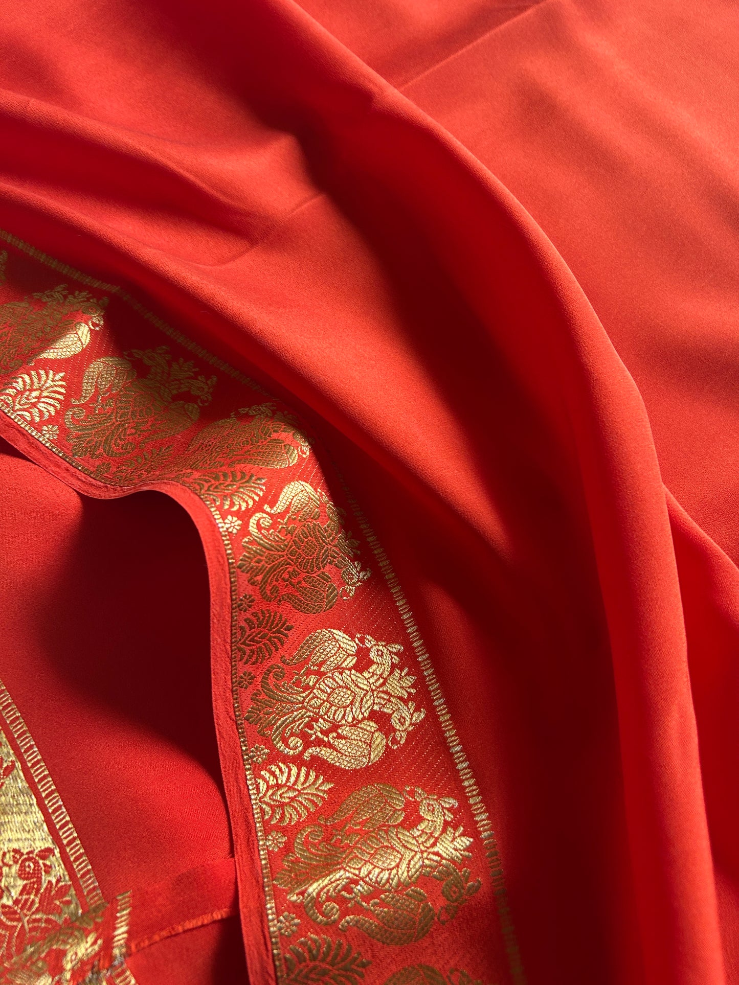 Veera : Solid Dark Orange