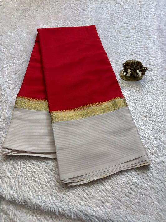 Nisarga (2D) : Dark red-off white