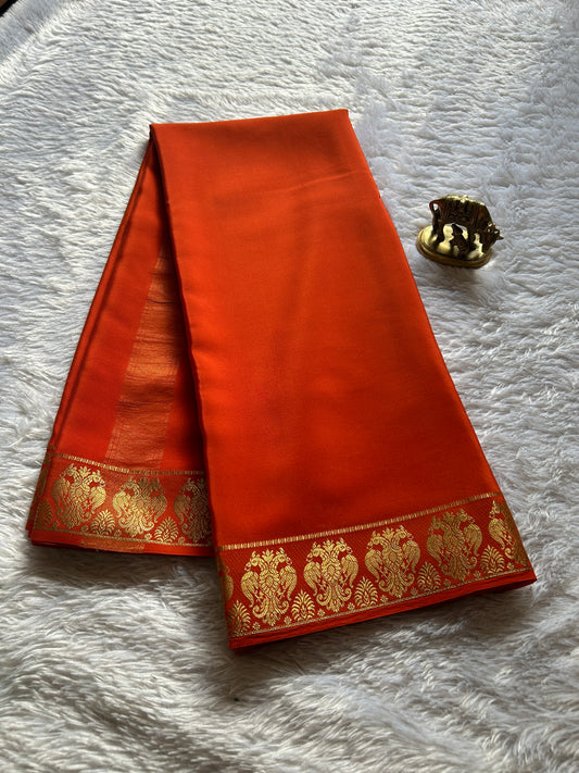 Veera : Solid Dark Orange