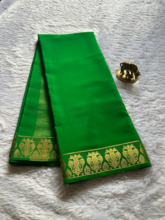 Veera : Solid Emerald green