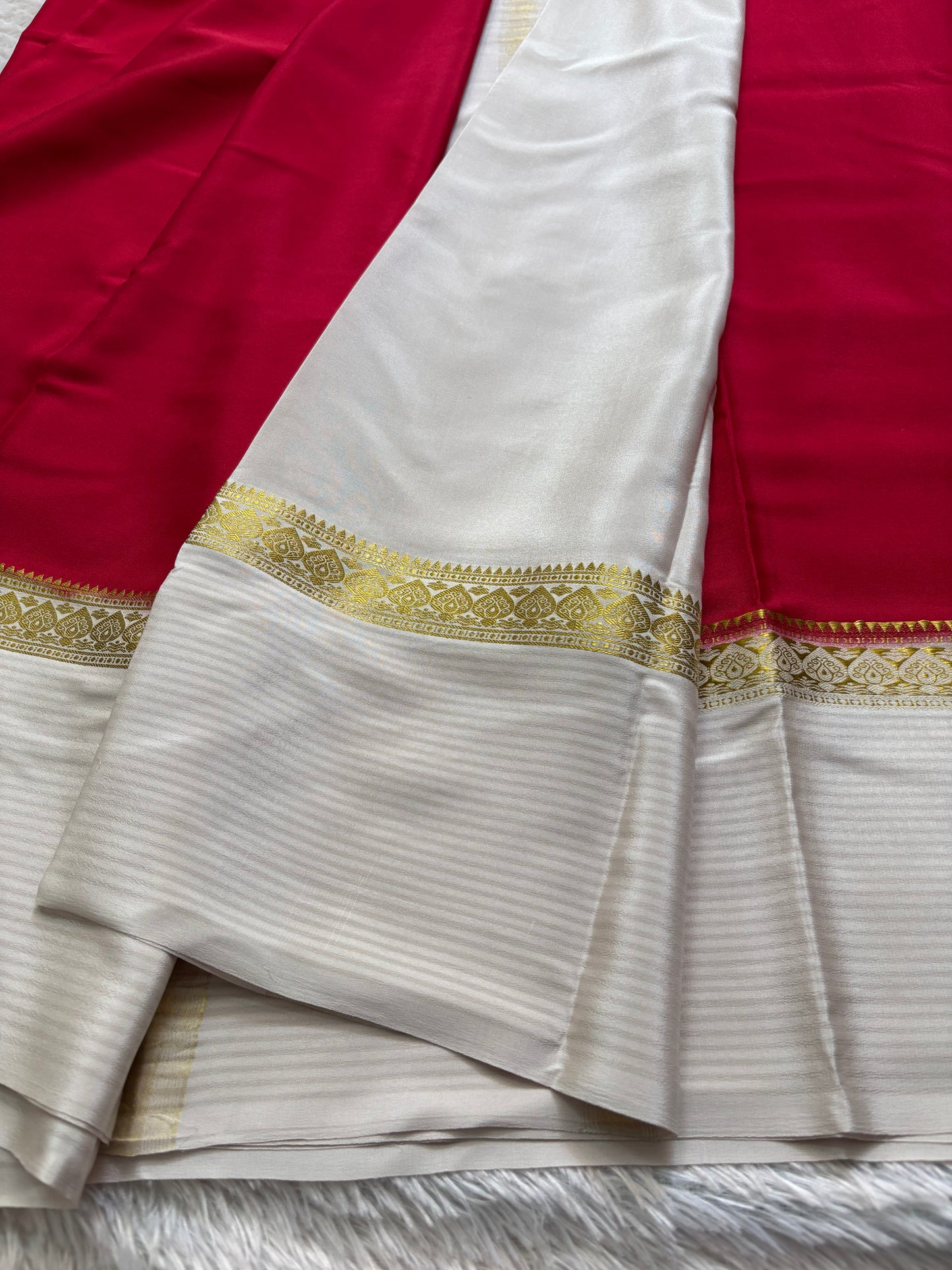 Nisarga (2D) : Dark red-off white