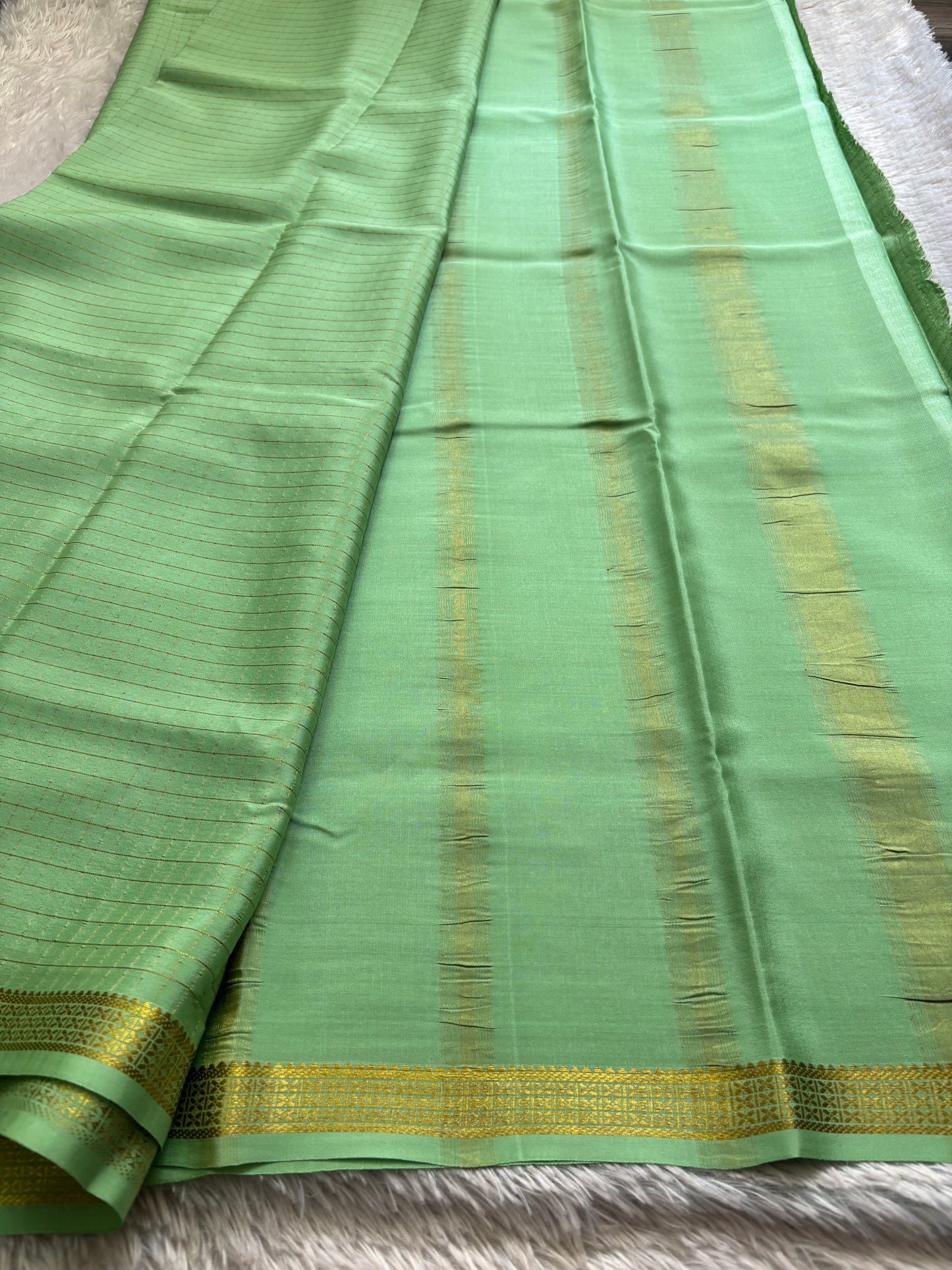 Pavani : Solid Mint green