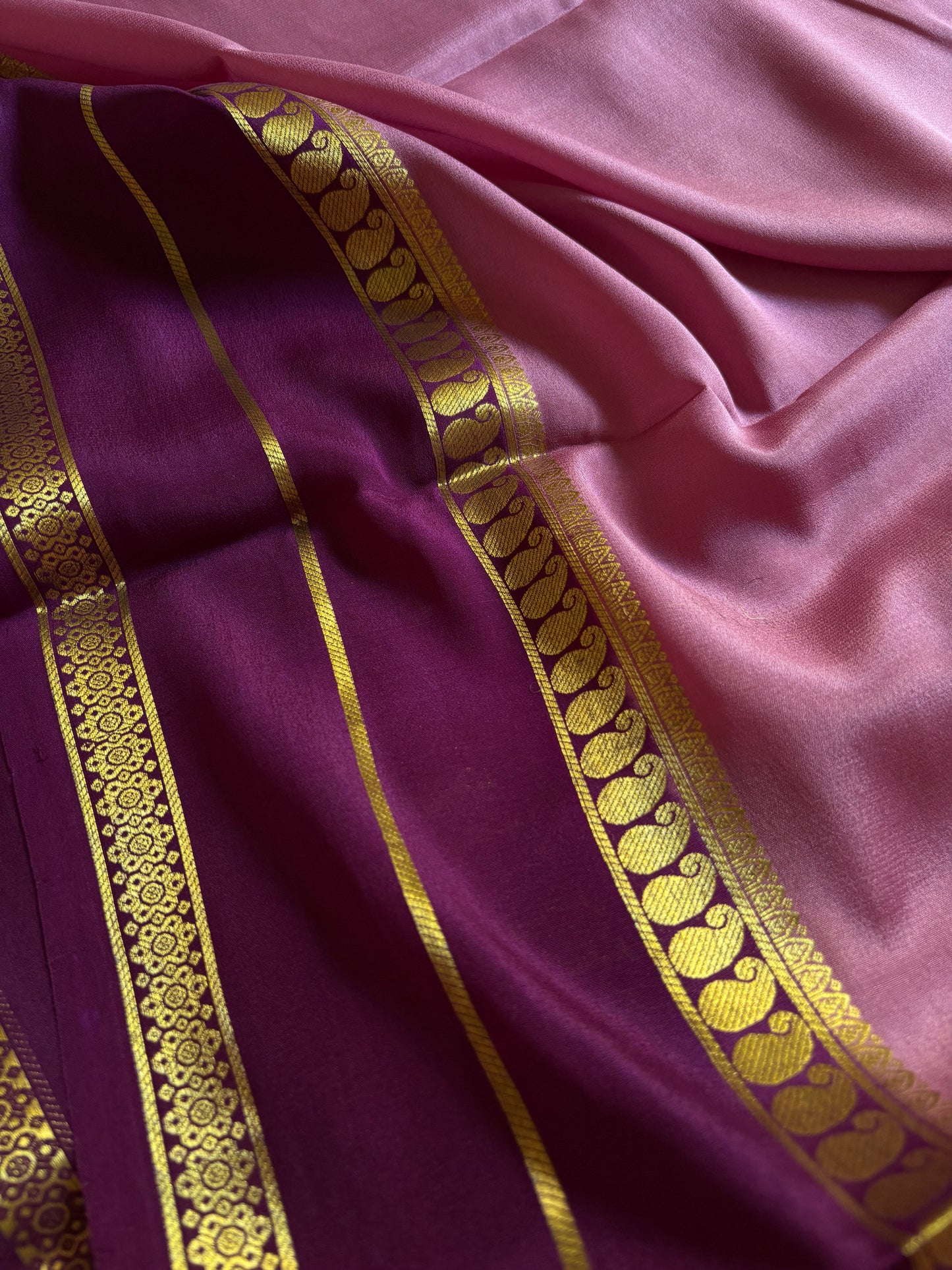 Malini (2D) : Mauve pink-magenta