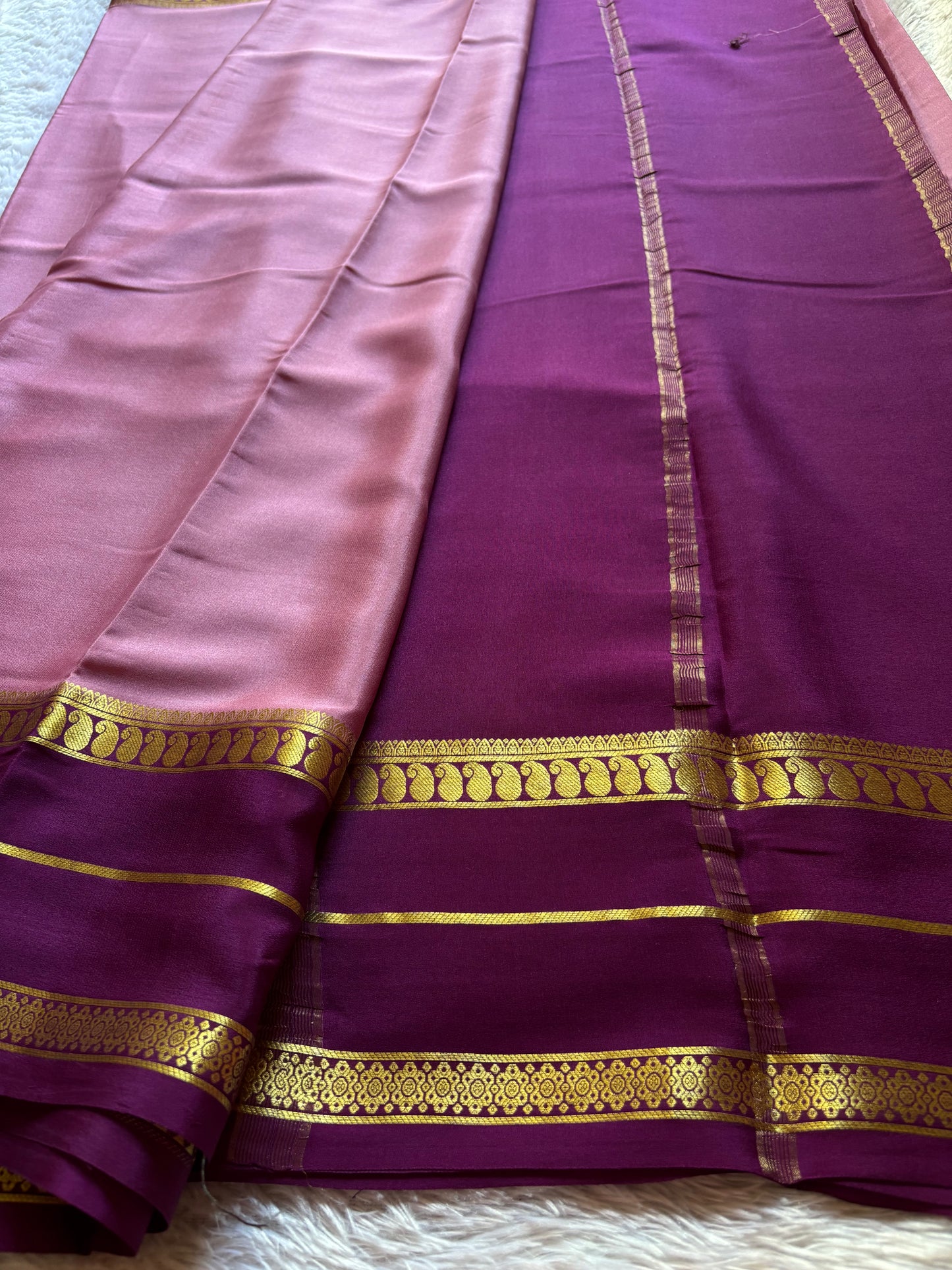 Malini (2D) : Mauve pink-magenta