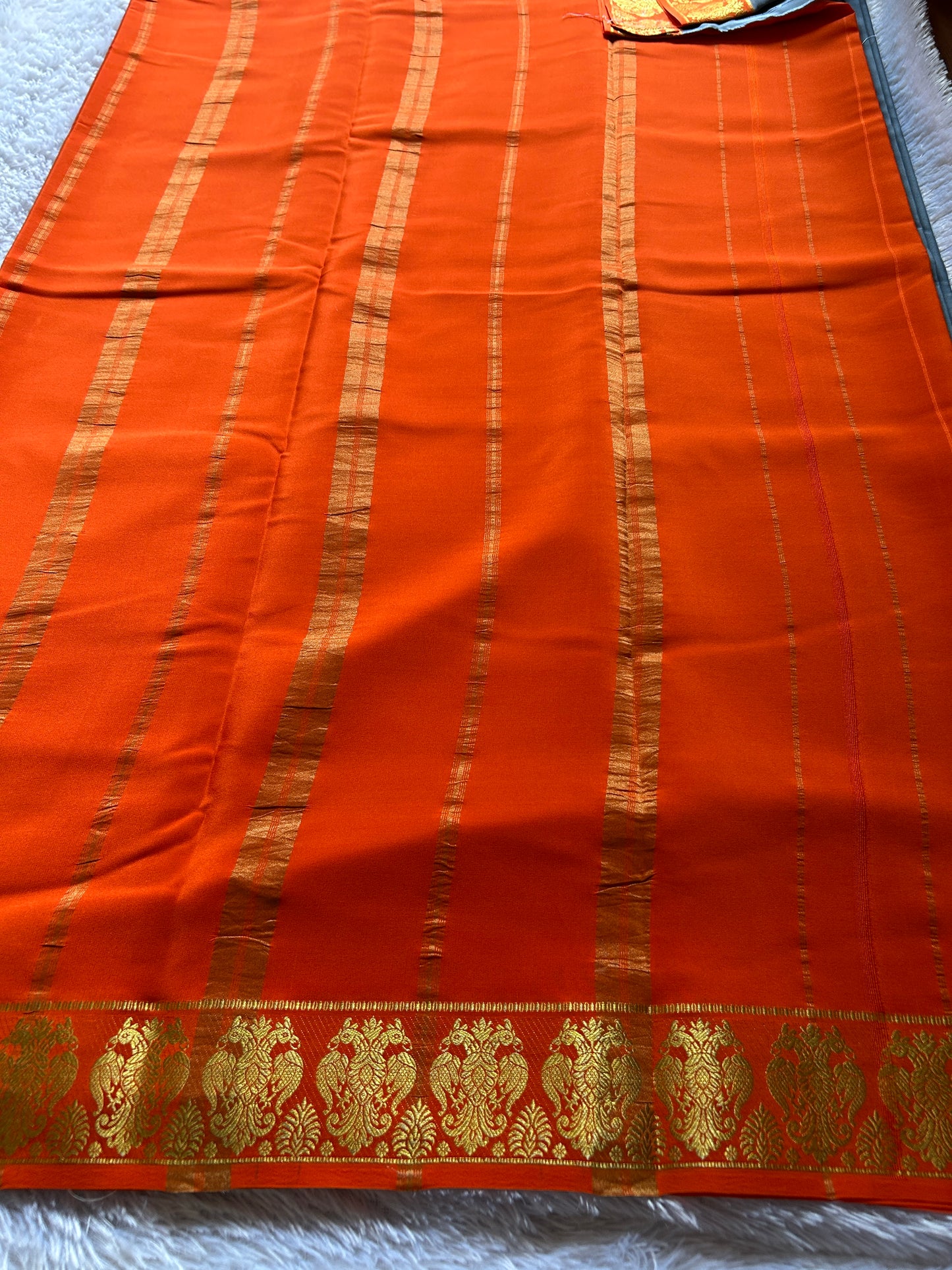 Veera (2D) : Slate grey-Orange