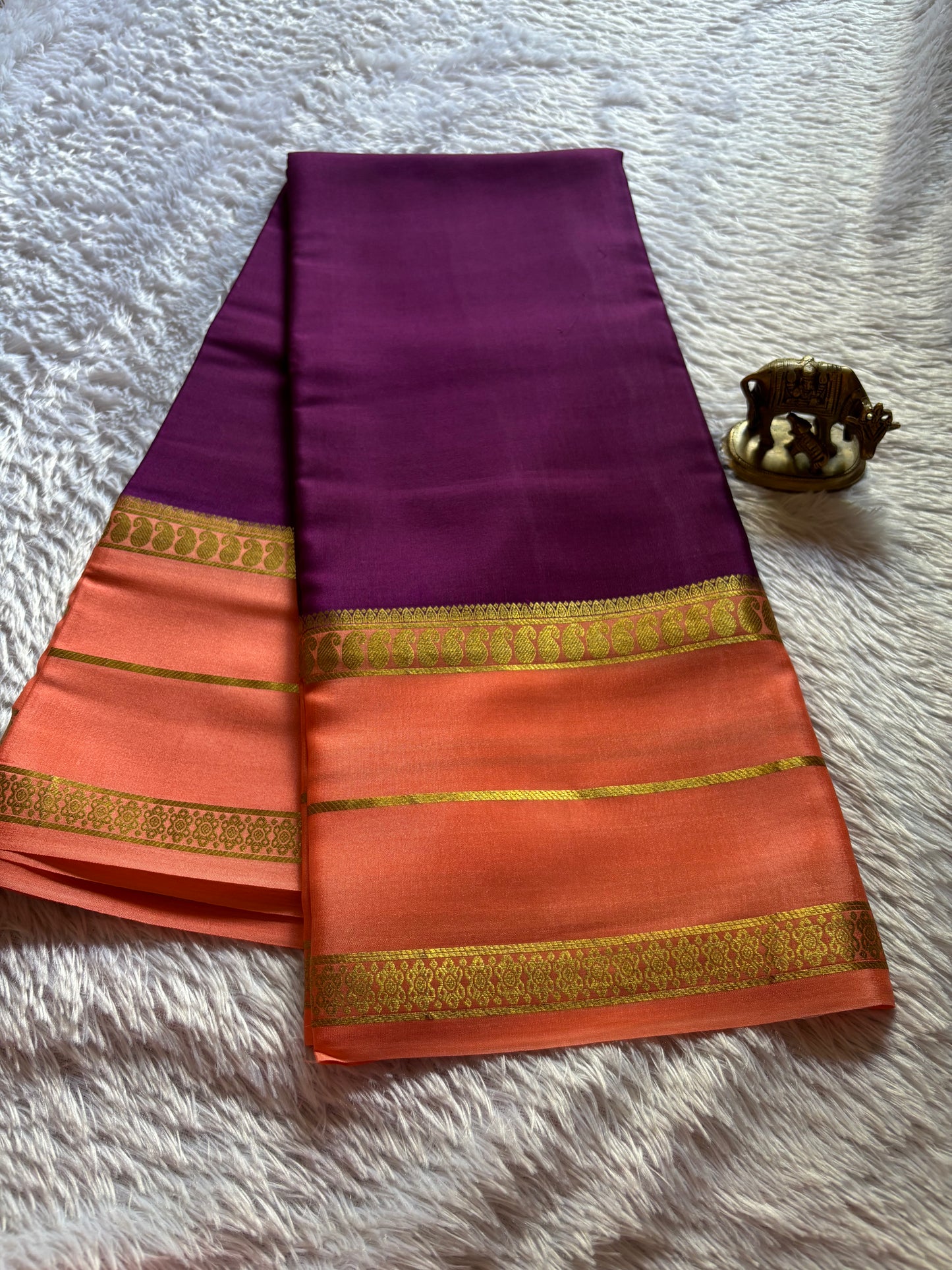 Malini (2D) : Plum-peach