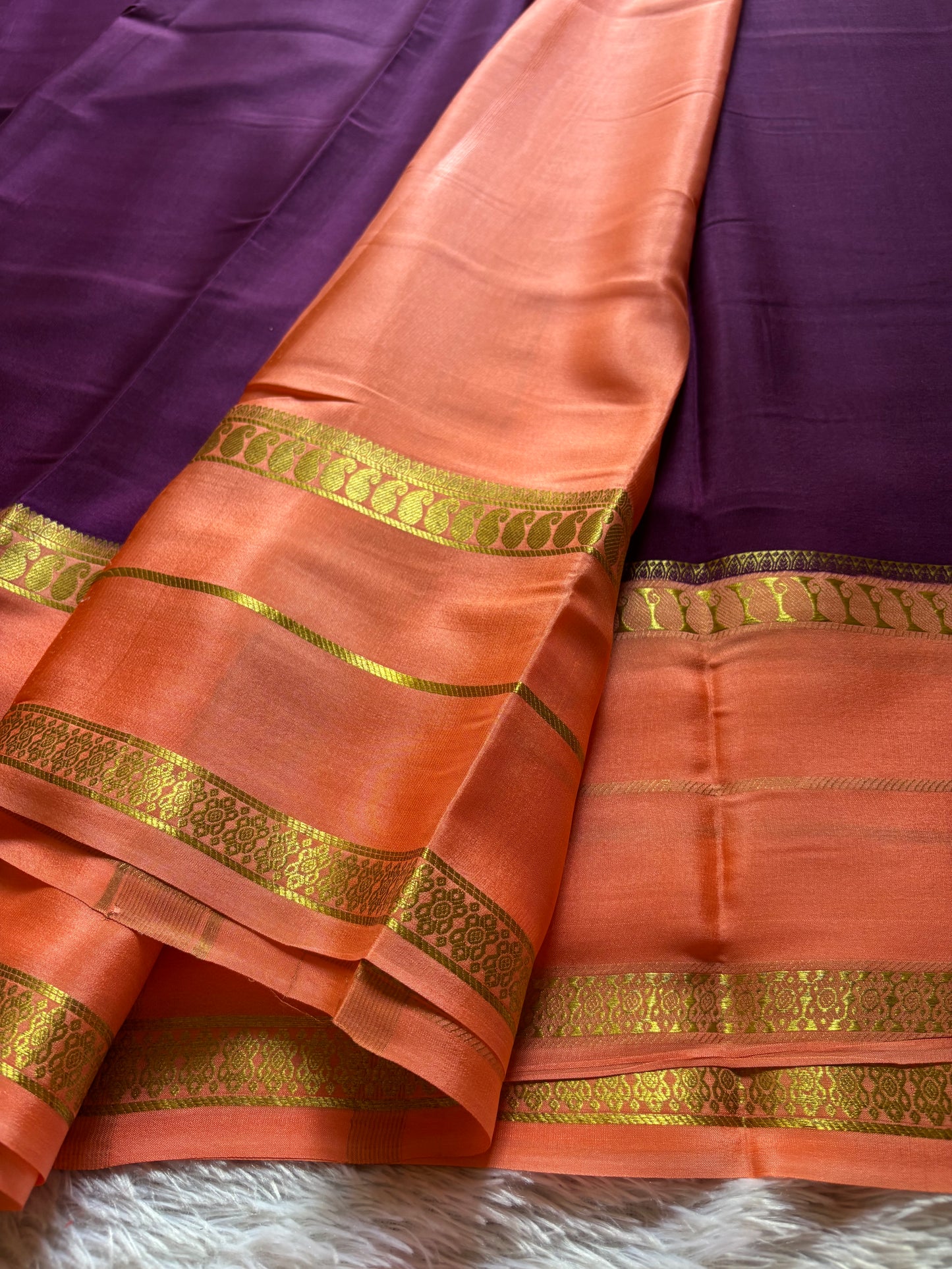 Malini (2D) : Plum-peach