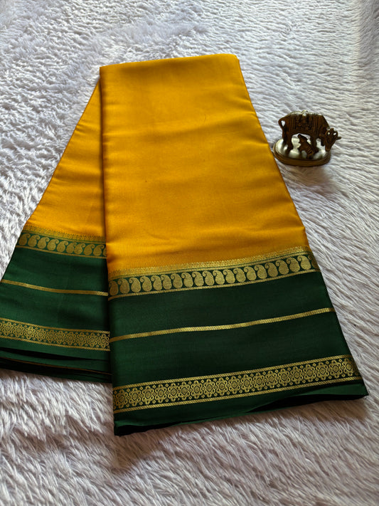 Malini (2D) : Golden yellow-bottle green