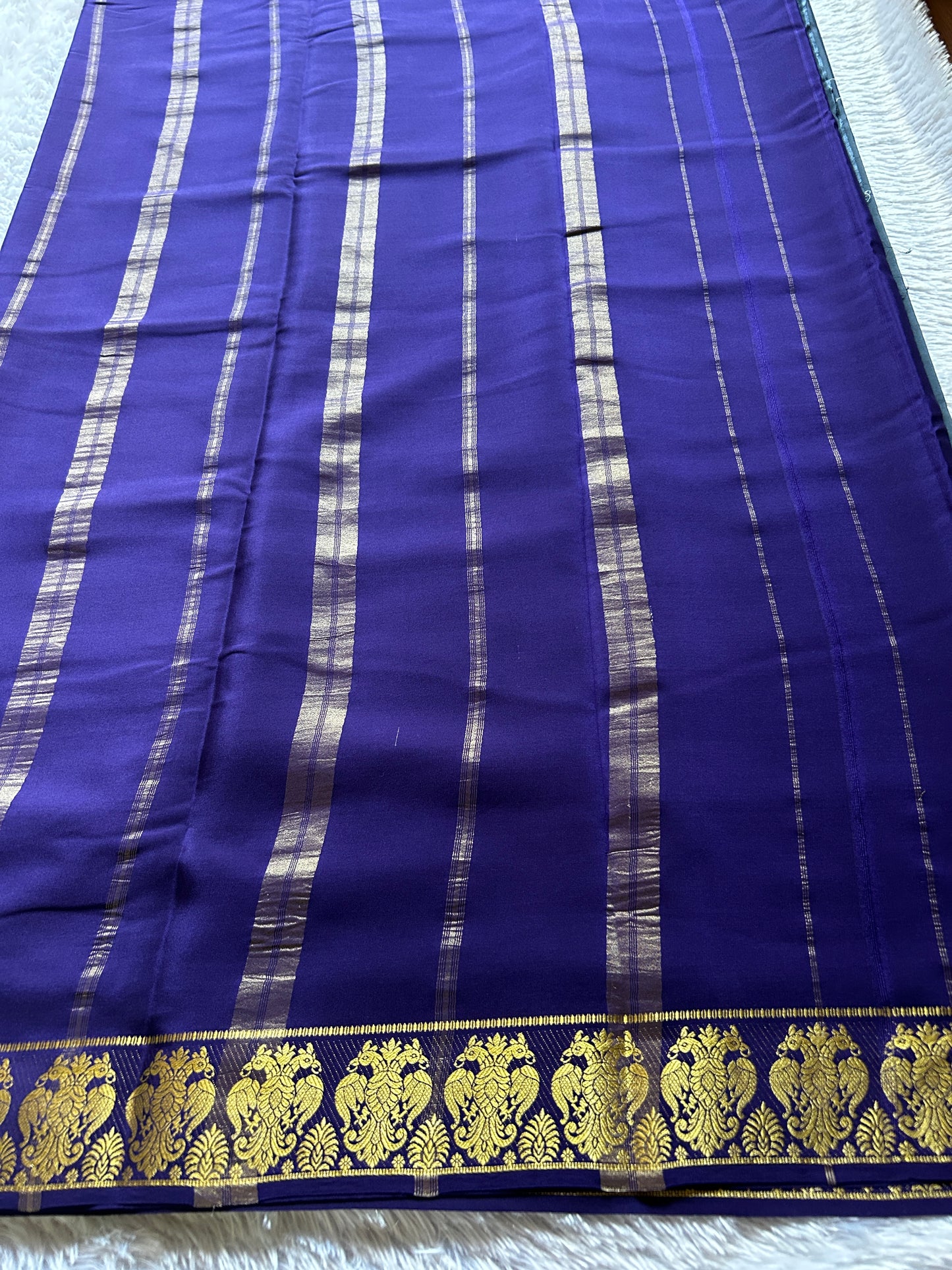 Veera (2D) : Steel blue-navy blue