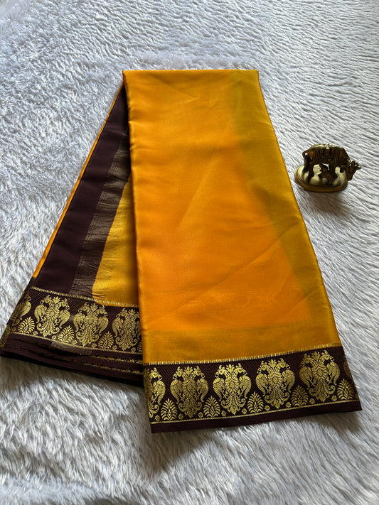 Veera (2D) : Golden yellow-deep brown