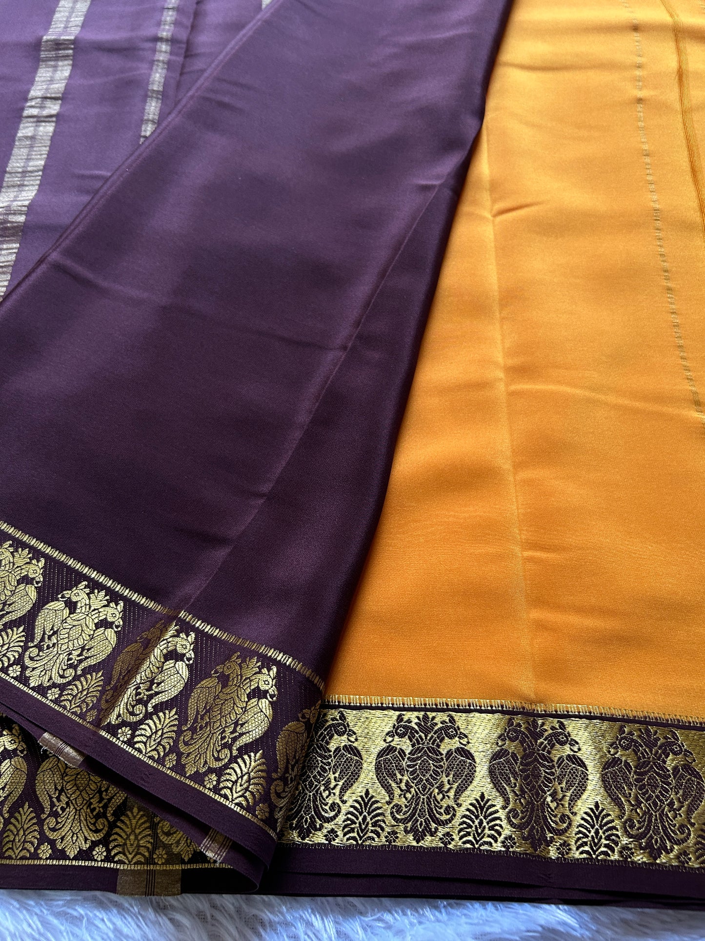 Veera (2D) : Golden yellow-deep brown