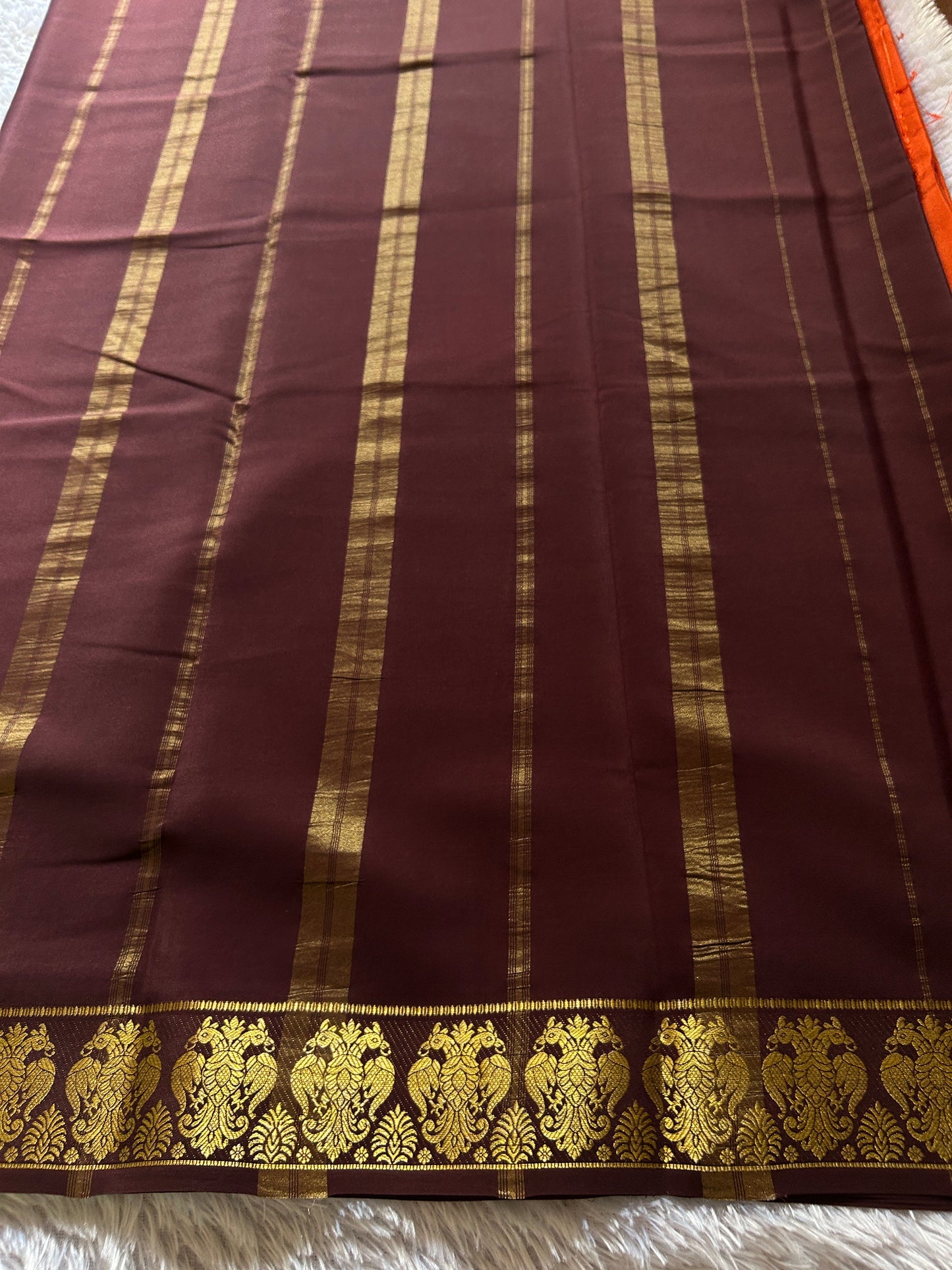 Veera (2D) : orange-chocolate brown
