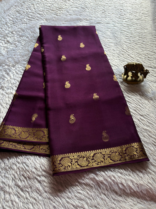 Pallavi : Solid Dark wine