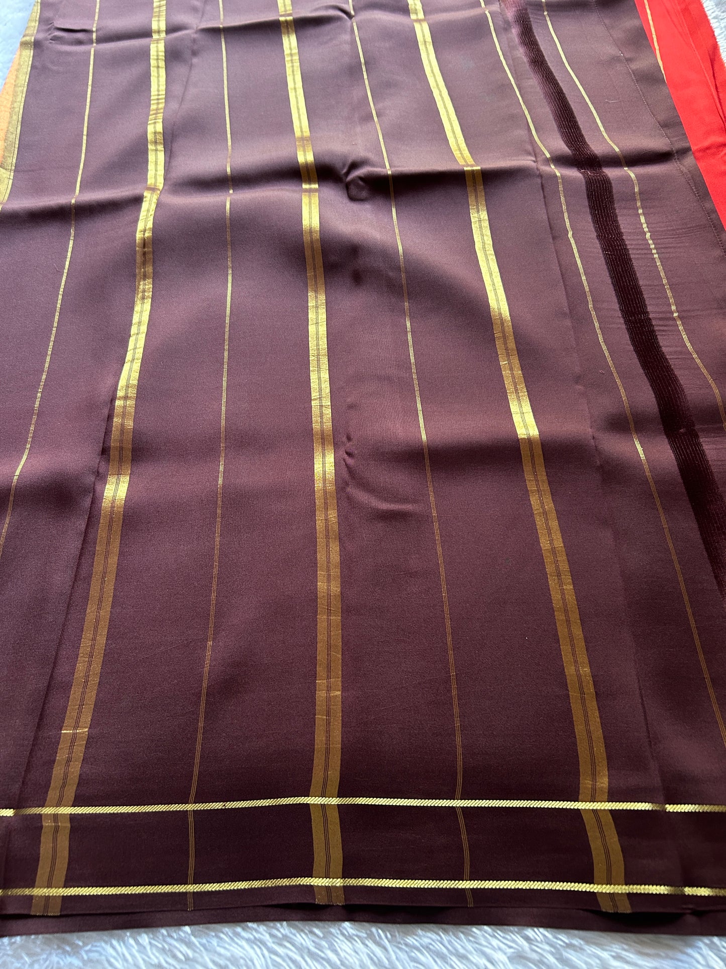 Rekha (2D) : Red-chocolate brown