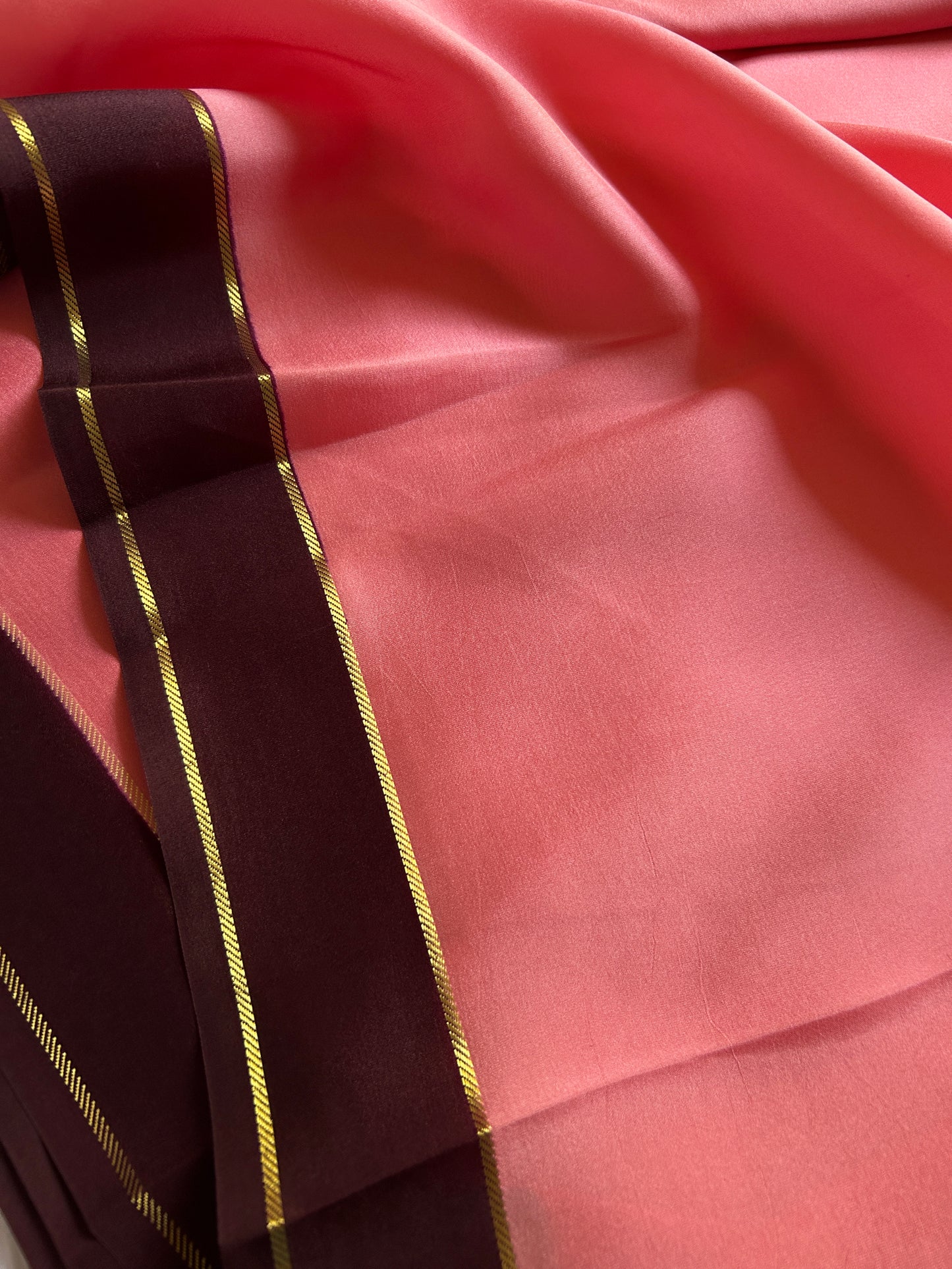 Rekha (2D) : Peach-chocolate brown