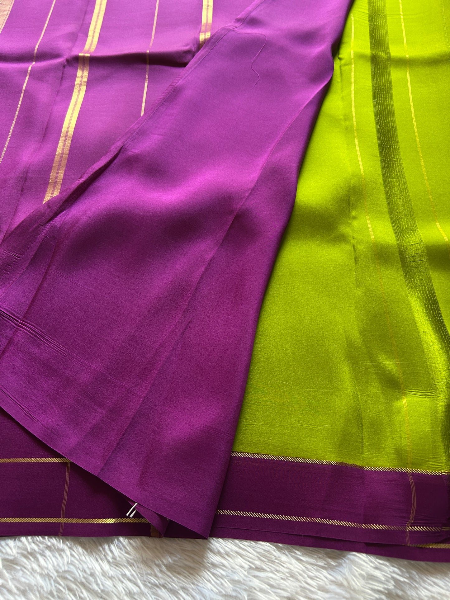 Rekha (2D) : Lime green-magenta