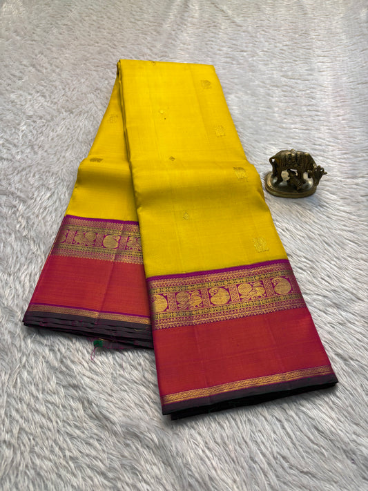 Kankana (3D) : Golden yellow-magenta-rust red