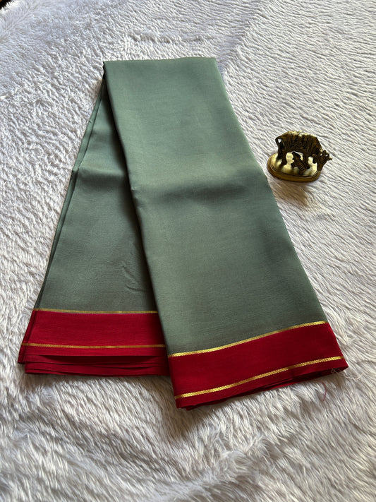 Rekha (2D) : Steel grey-red