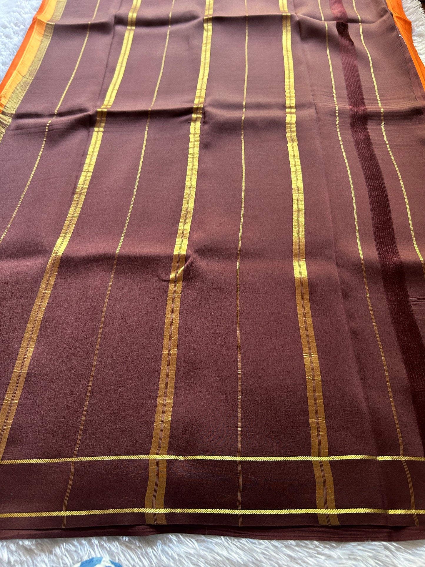 Rekha (2D) : Rust-chocolate brown