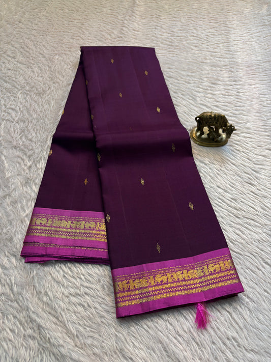 Sundari (2D) : Dark wine-magenta