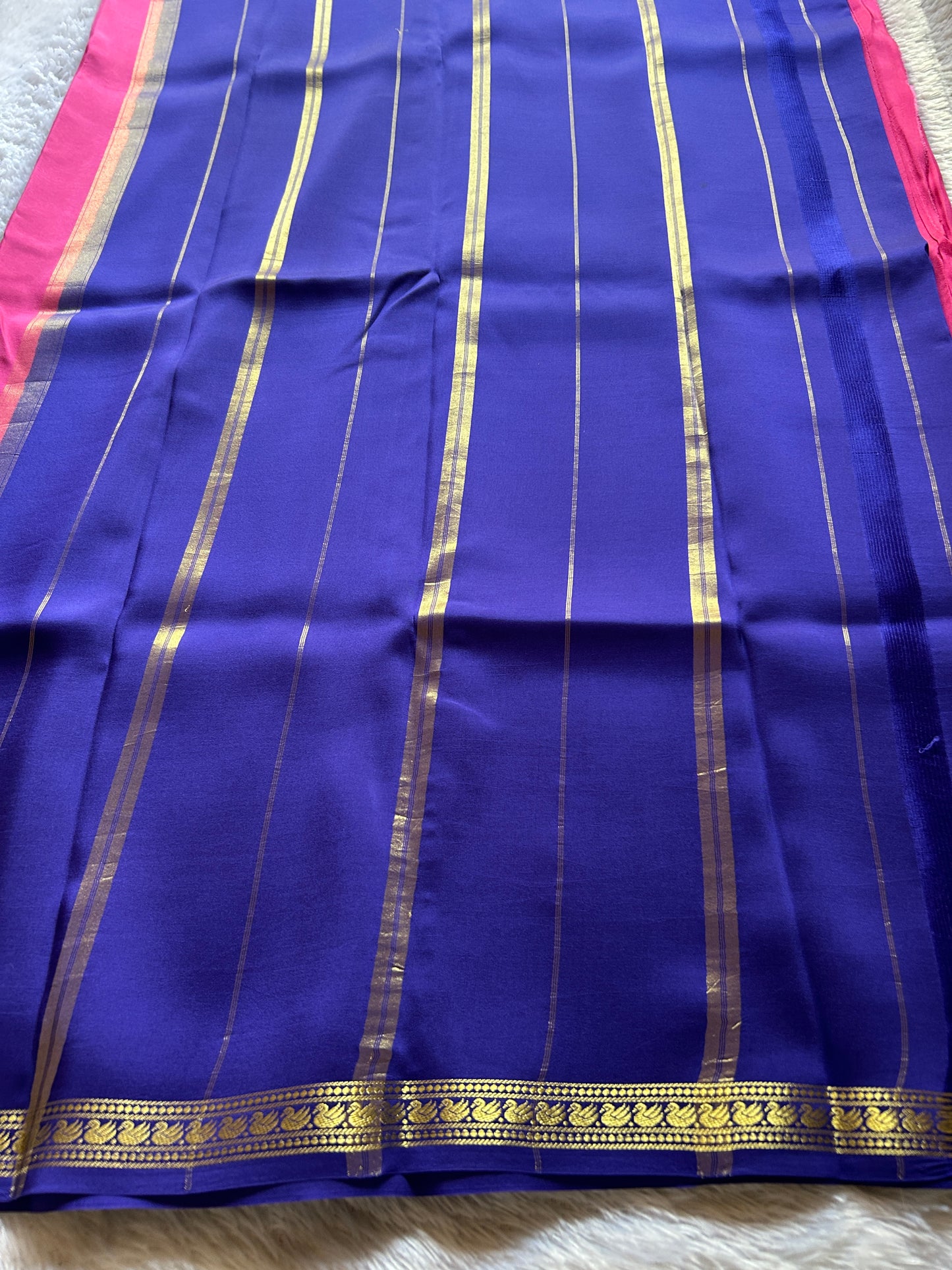 Hamsa (2D) : Hot pink-royal blue