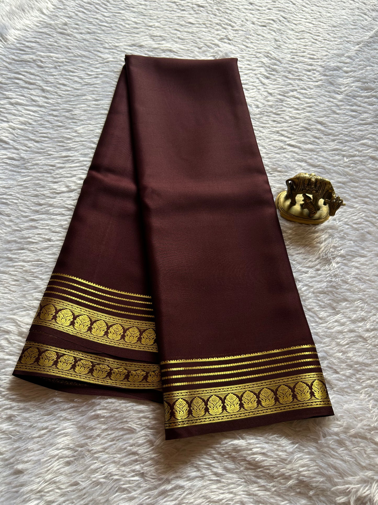 Kalasha : Solid Chocolate brown