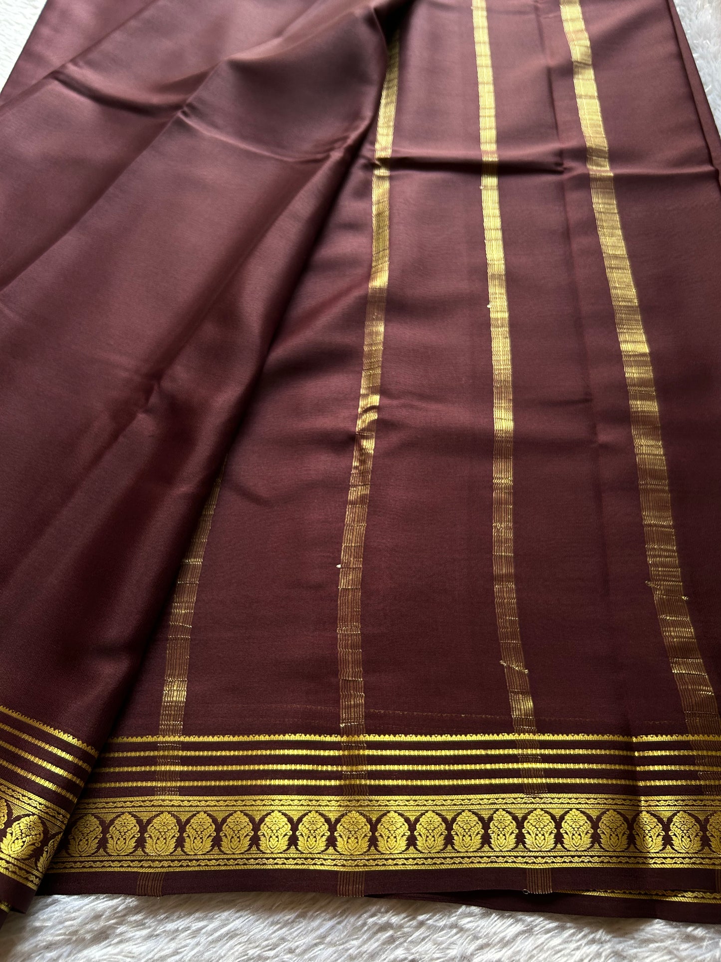 Kalasha : Solid Chocolate brown