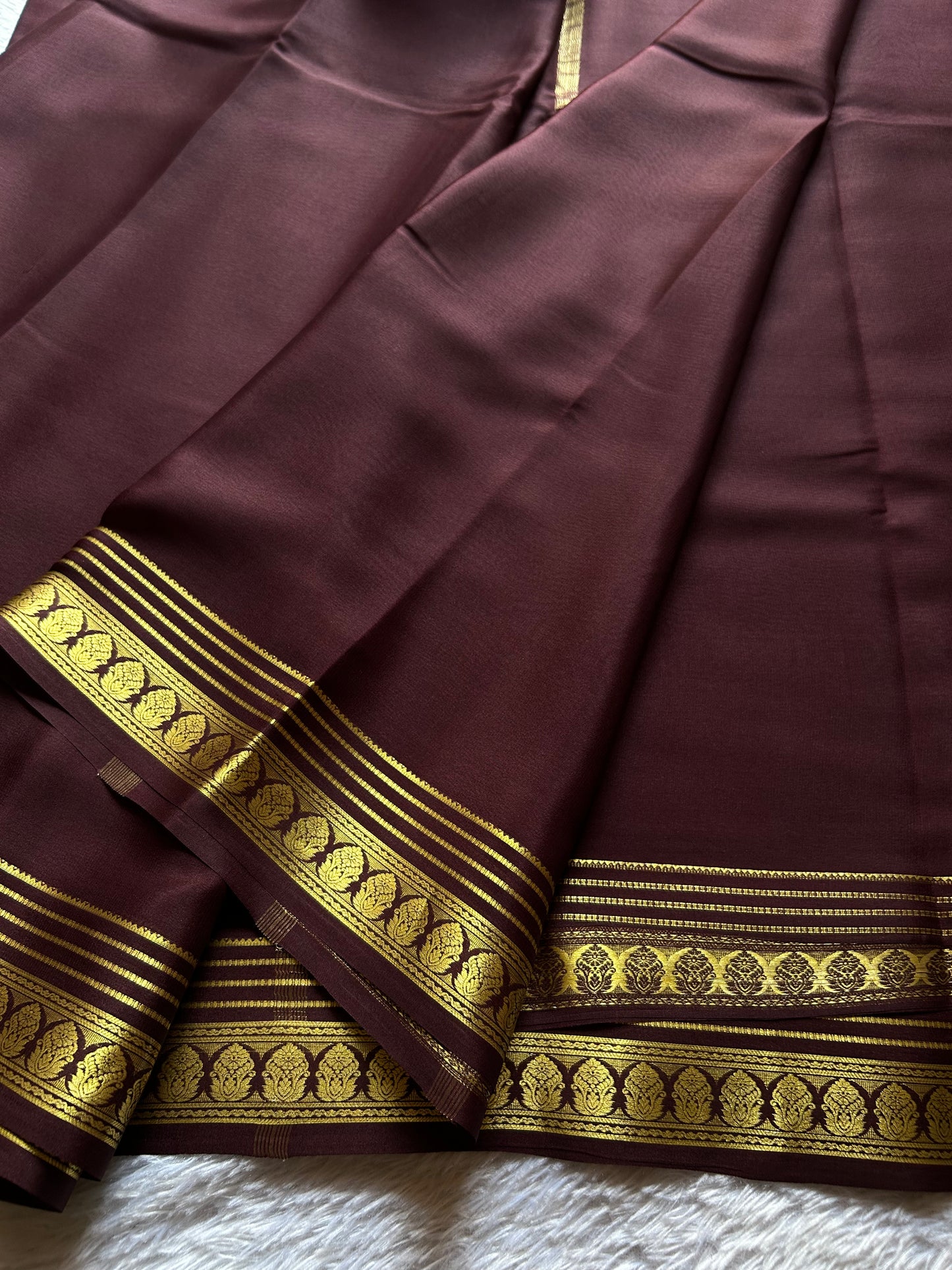 Kalasha : Solid Chocolate brown