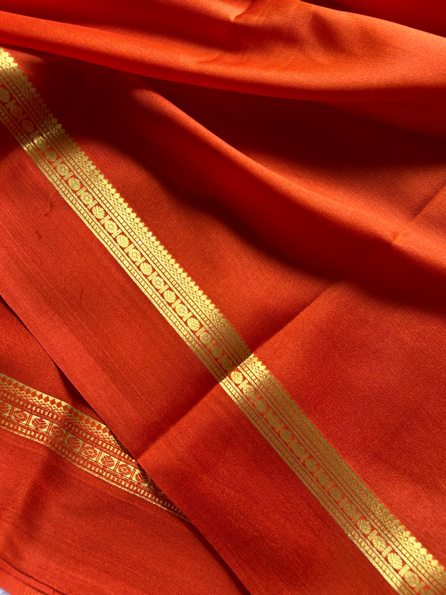 Shambhavi : Solid Orange