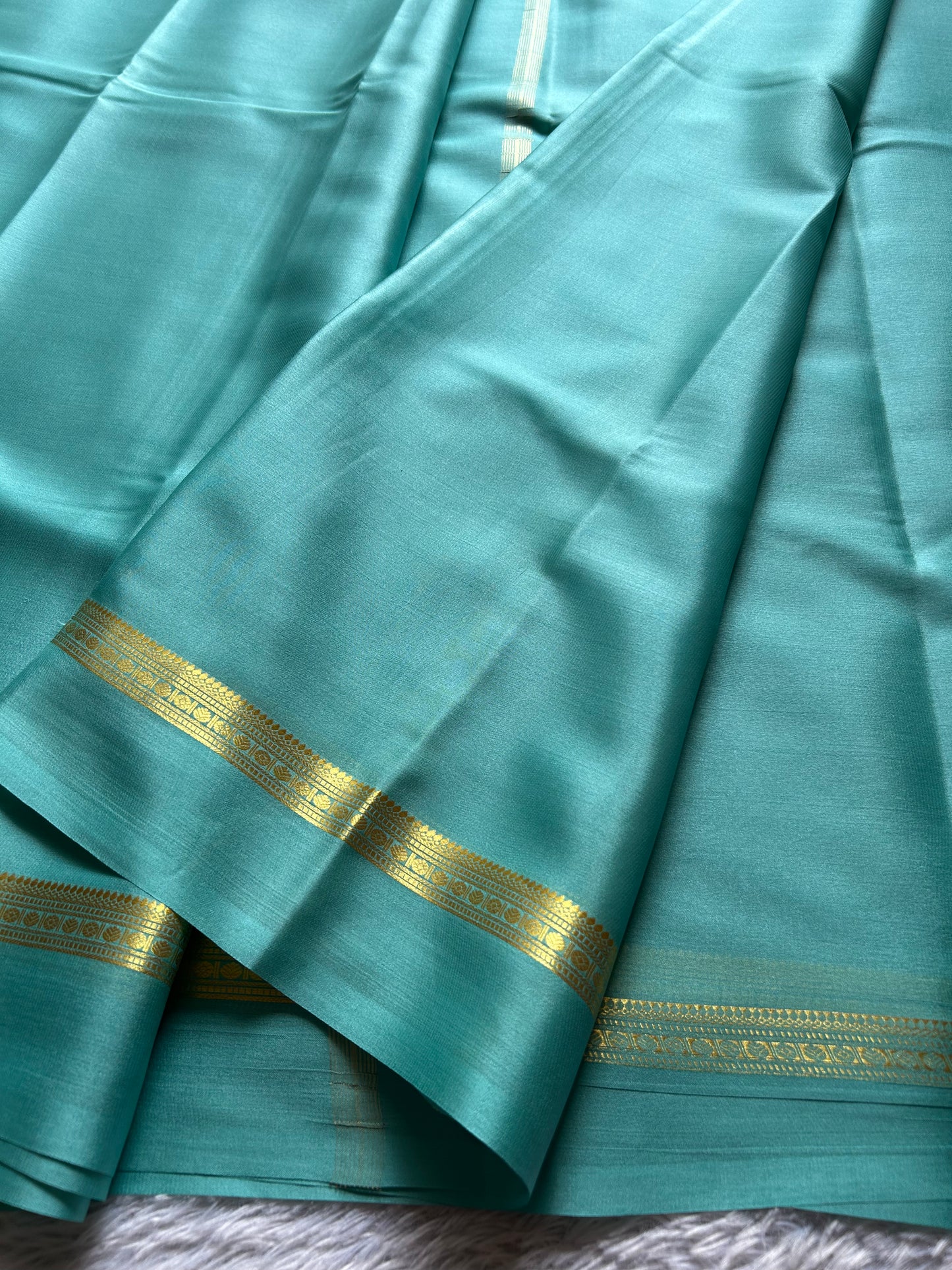 Shambhavi : Solid Pastel blue