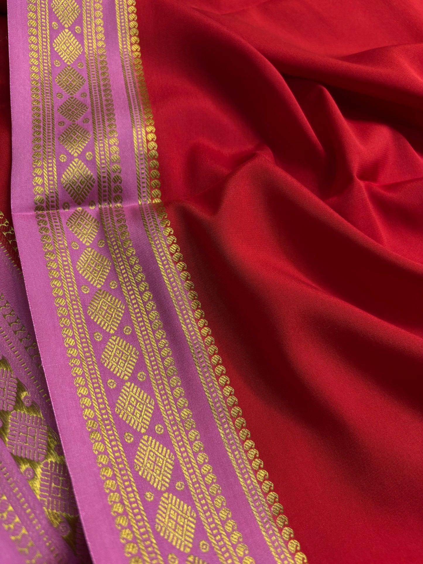 Saanvi (2D) : Red-rose pink